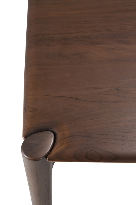 PI Dining Table,63"- Teak Brown
