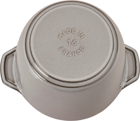 Cast Iron - 1.5-qt Petite French Oven - Graphite Grey
