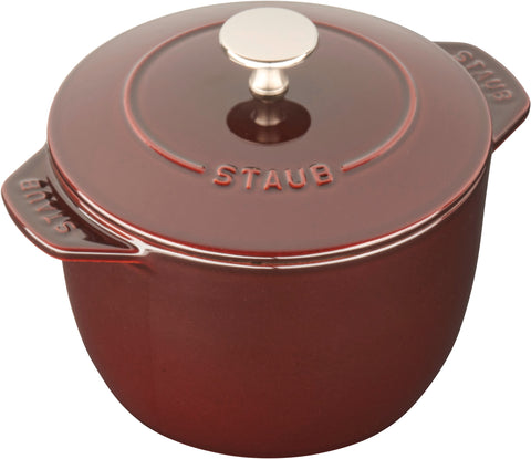 Cast Iron - 1.5-qt Petite French Oven - Grenadine
