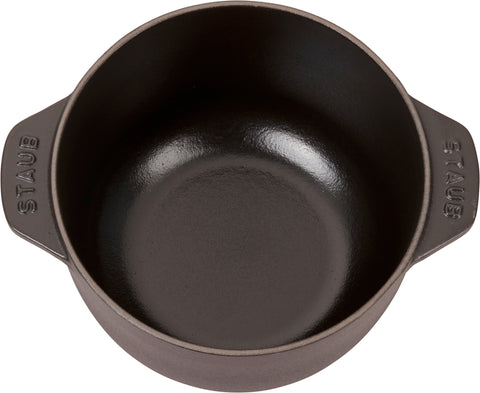 Cast Iron - 1.5-qt Petite French Oven - Black