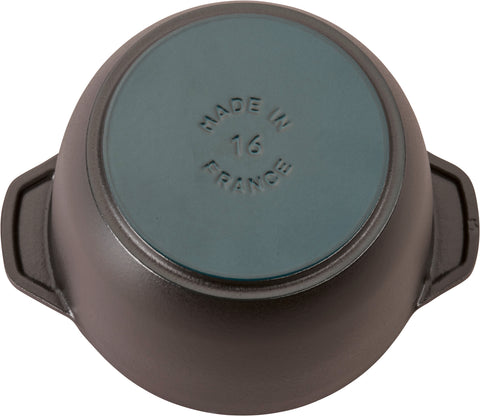 Cast Iron - 1.5-qt Petite French Oven - Black