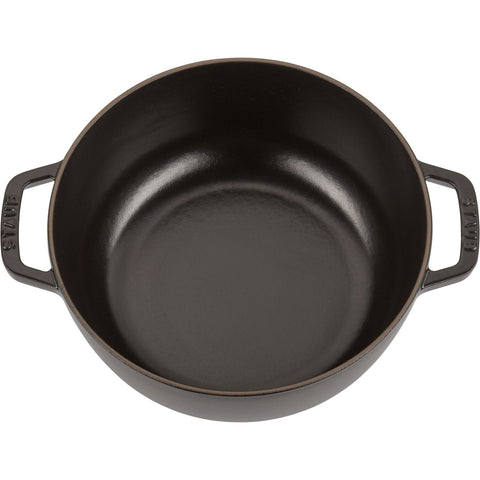 Cast Iron - 3.75-qt Essential French Oven Cocotte - Black