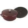 Cast Iron - Specialty Shaped Dutch Ovens - 3.75-qt Essential French Oven - Grenadine