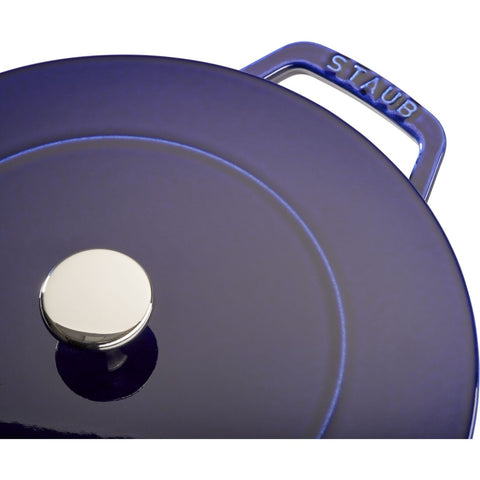Cast Iron - 3.75-qt Essential French Oven Cocotte - Dark Blue