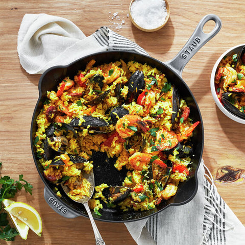 Cast Iron - Fry Pans/ Skillets - 11'' Traditional Deep Skillet - Graphite Grey