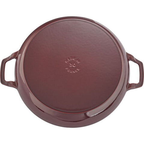 Cast Iron - Braisers/ Sauté Pans - 3.5-qt Braiser - Grenadine