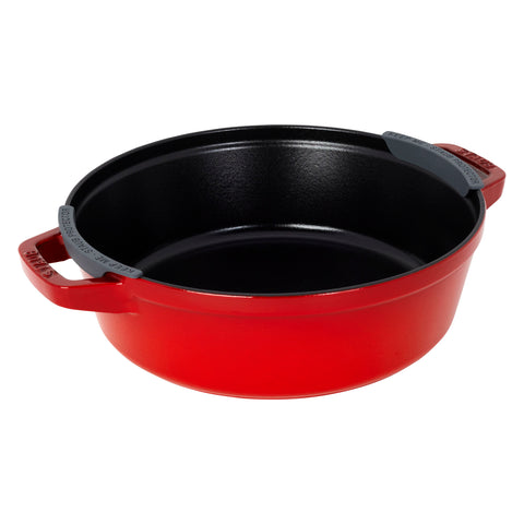 Cast Iron - 3 Pc Stackable Set - Cherry