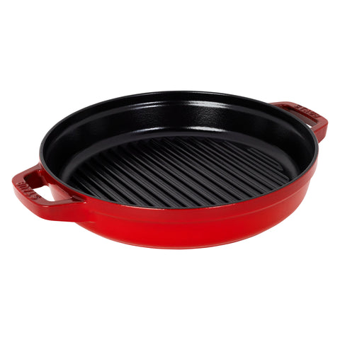 Cast Iron - 3 Pc Stackable Set - Cherry