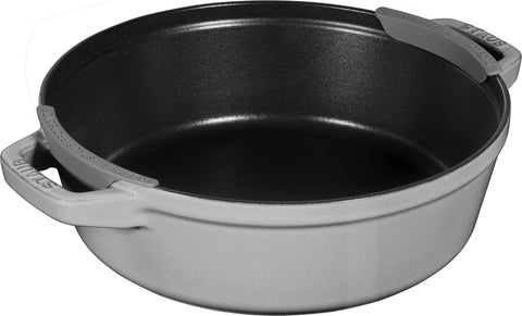 Cast Iron - 4 Pc Stackable Set - Graphite Grey