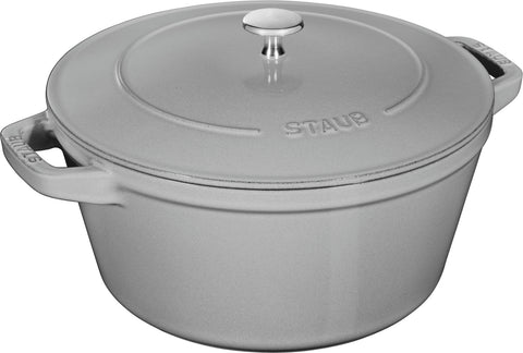 Cast Iron - 4 Pc Stackable Set - Graphite Grey
