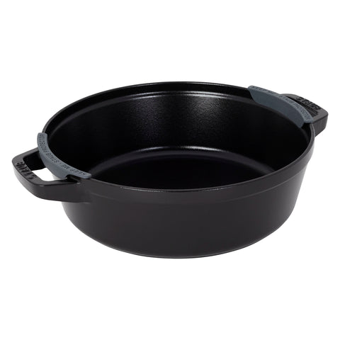 Cast Iron - 4 Pc Stackable Set - Black Matte