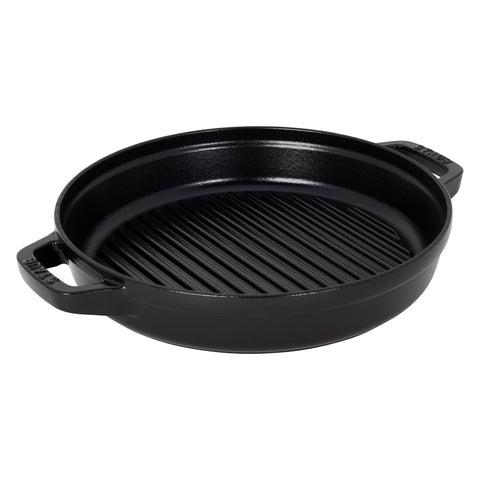 Cast Iron - 4 Pc Stackable Set - Black Matte