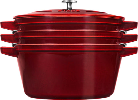 Cast Iron - Stackable Set - Grenadine