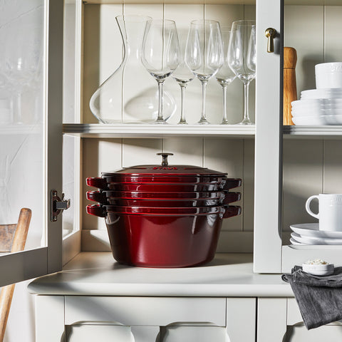 Cast Iron - Stackable Set - Grenadine