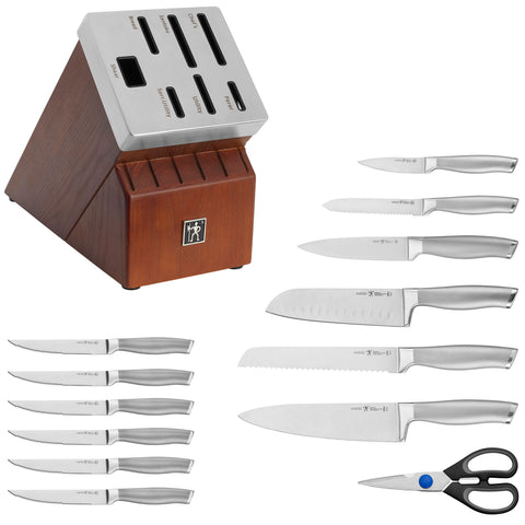 Modernist - 14pc Self-Sharpening Knife Block Set