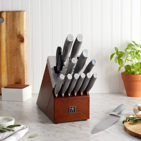Modernist - 14pc Self-Sharpening Knife Block Set