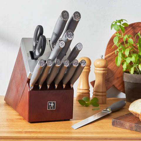 Modernist - 14pc Self-Sharpening Knife Block Set