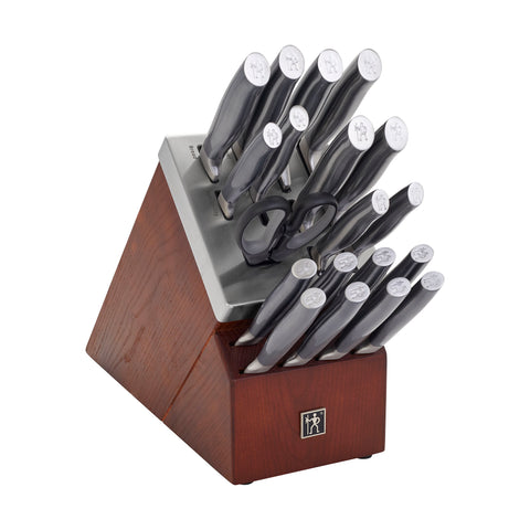 Graphite - 20pc Self-Sharpening Knife Block Set
