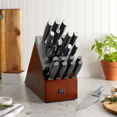 Graphite - 20pc Self-Sharpening Knife Block Set