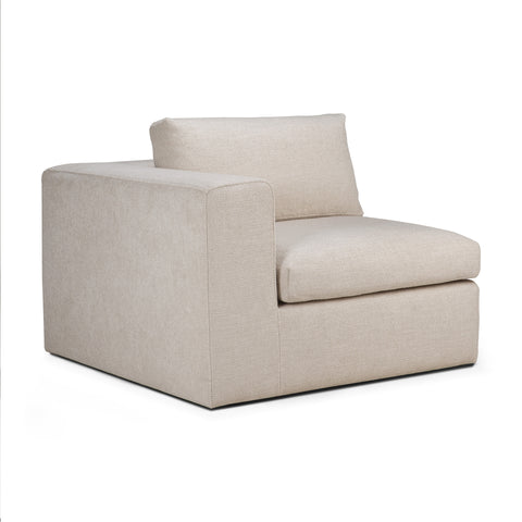 Mellow Sofa - End Seater - Ivory