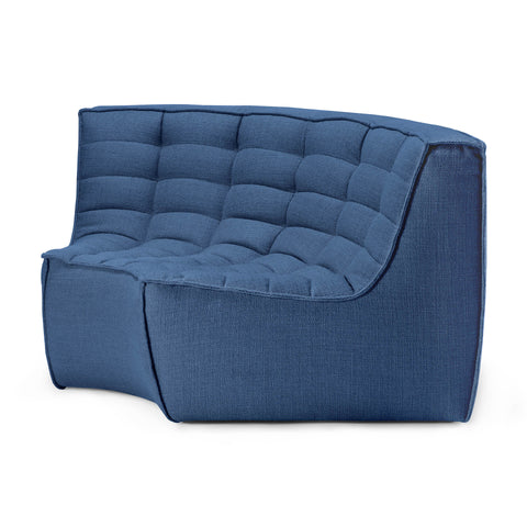 N701 sofa - Round Corner - Blue