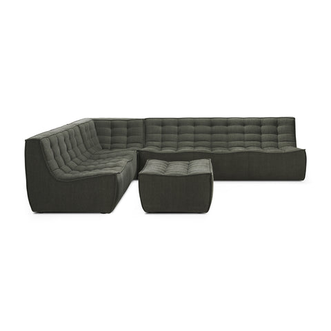 N701 sofa - Footstool - Moss