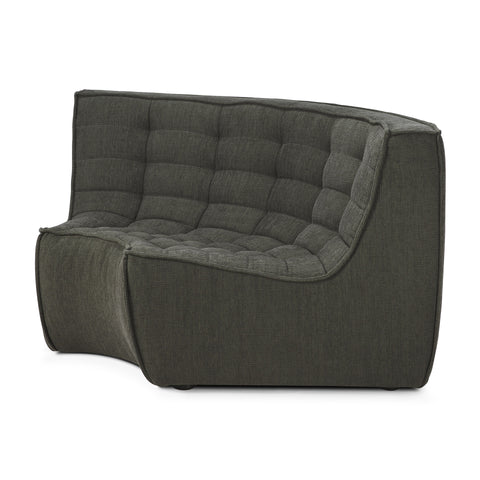 N701 sofa - Corner Round - Moss