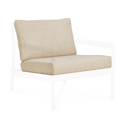 Jack outdoor lounge Chair Cushion Set - Natural