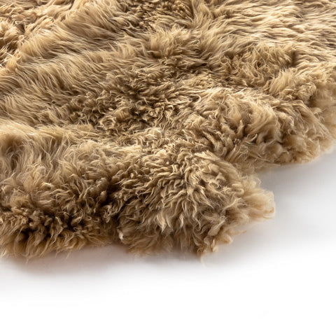 Lalo Lambskin Rug - 3.25’ X 6’ - Beige