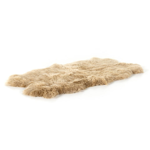 Lalo Lambskin Rug - 3.25’ X 6’ - Beige