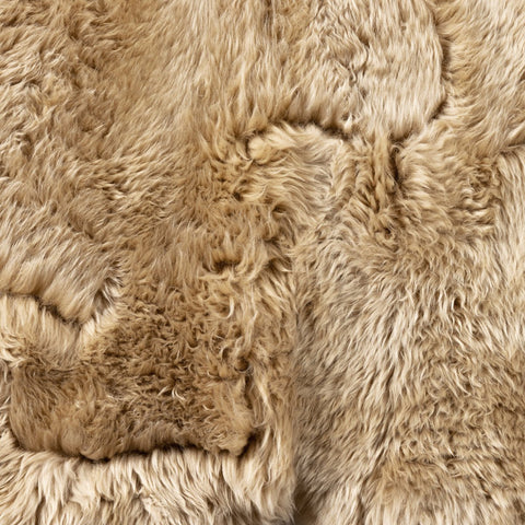 Lalo Lambskin Rug - 4.5’ X 5.75’ - Beige