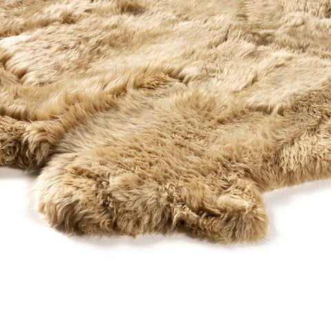 Lalo Lambskin Rug - 4.5’ X 5.75’ - Beige