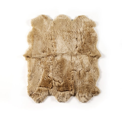 Lalo Lambskin Rug - 4.5’ X 5.75’ - Beige