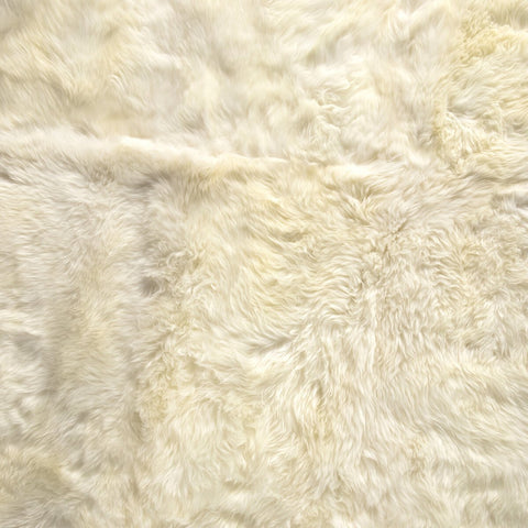 Lalo Lambskin Rug - 4.5’ X 5.75’ - White