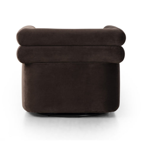 Evie Swivel Chair - Surrey Cocoa