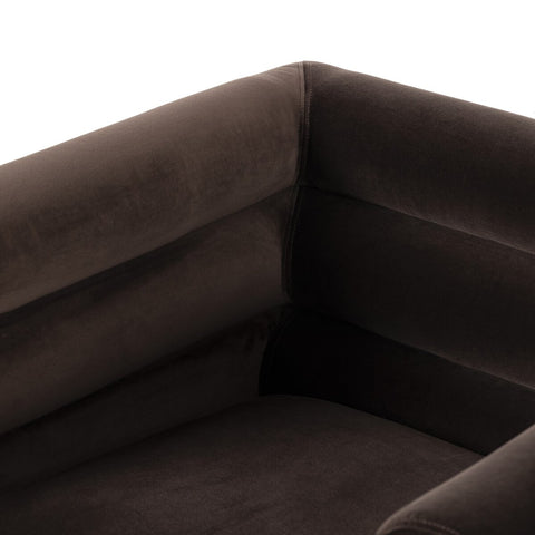 Evie Swivel Chair - Surrey Cocoa
