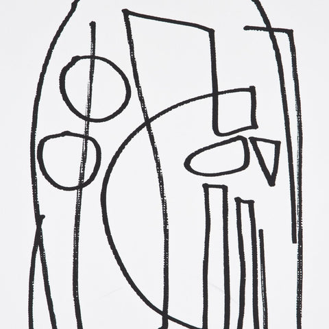 Stark 2 By Dan Hobday - Black Maple - 40" X 30"