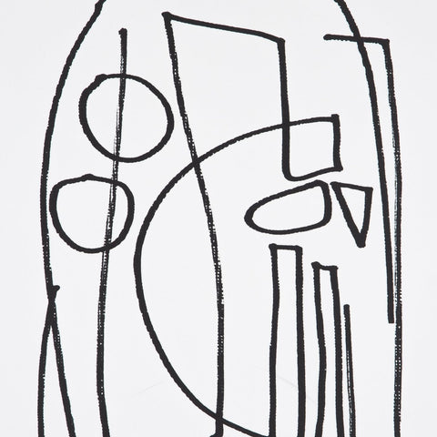 Stark 2 By Dan Hobday - Black Maple - 24" X 32"