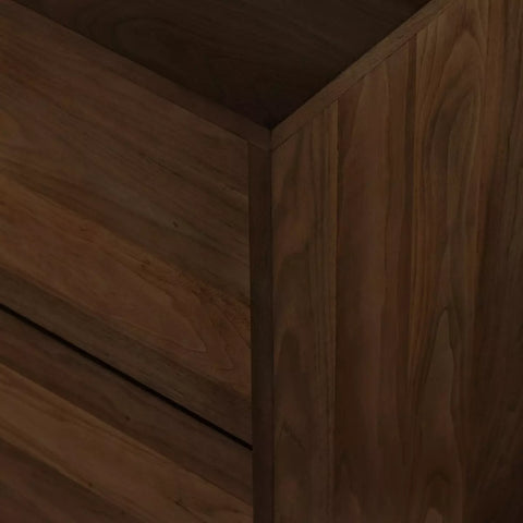 Bodie 4 Drawer Dresser - Dark Walnut