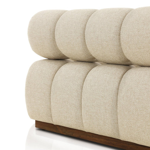 Roma Outdoor Armless Piece - Hayes Cream