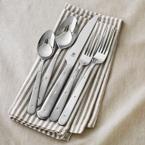 Flatware Sets - Porterhouse 45pc 18/10 Stainless Steel Flatware Set