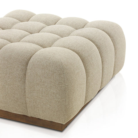 Roma Outdoor Ottoman - Hayes Cream