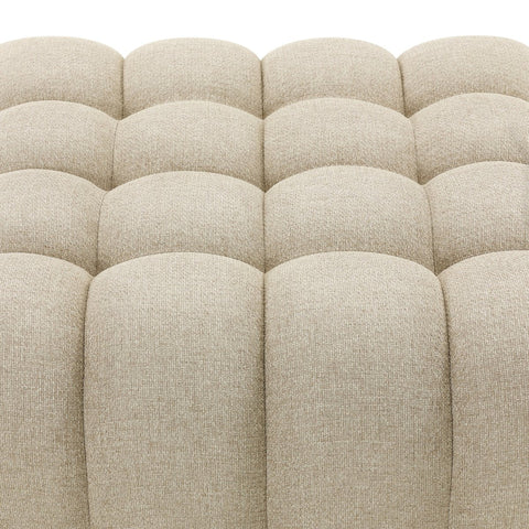 Roma Outdoor Ottoman - Hayes Cream