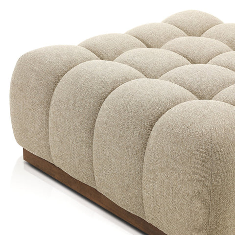 Roma Outdoor Ottoman - Hayes Cream