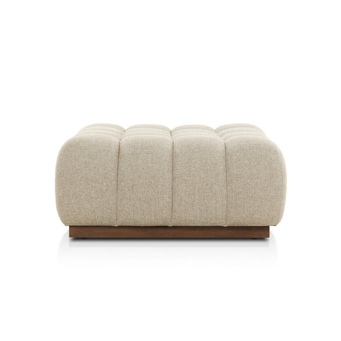 Roma Outdoor Ottoman - Hayes Cream