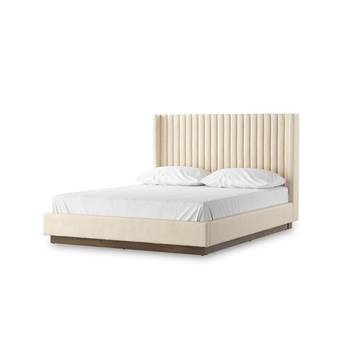 Montgomery Bed - Queen - Thames Cream