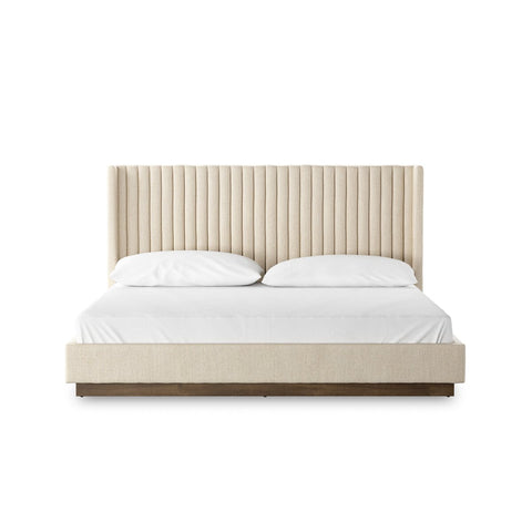 Montgomery Bed - King - Thames Cream