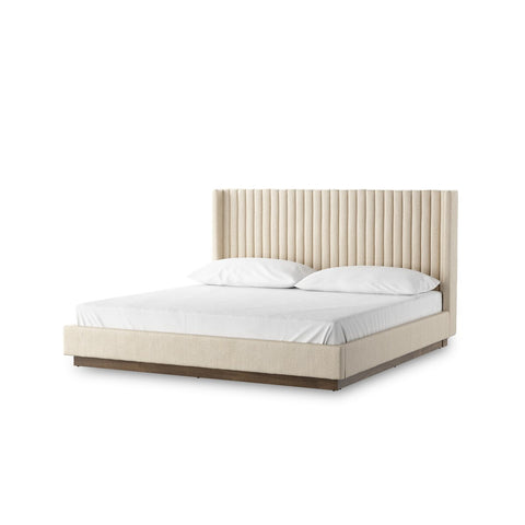 Montgomery Bed - King - Thames Cream