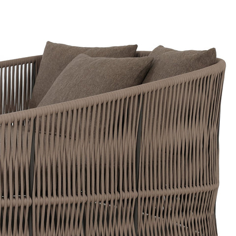 Porto Outdoor Day Bed - Ellor Brown
