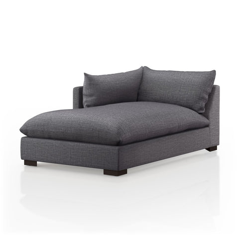 Westwood Sectional Chaise 43.5" - Bennett Charcoal